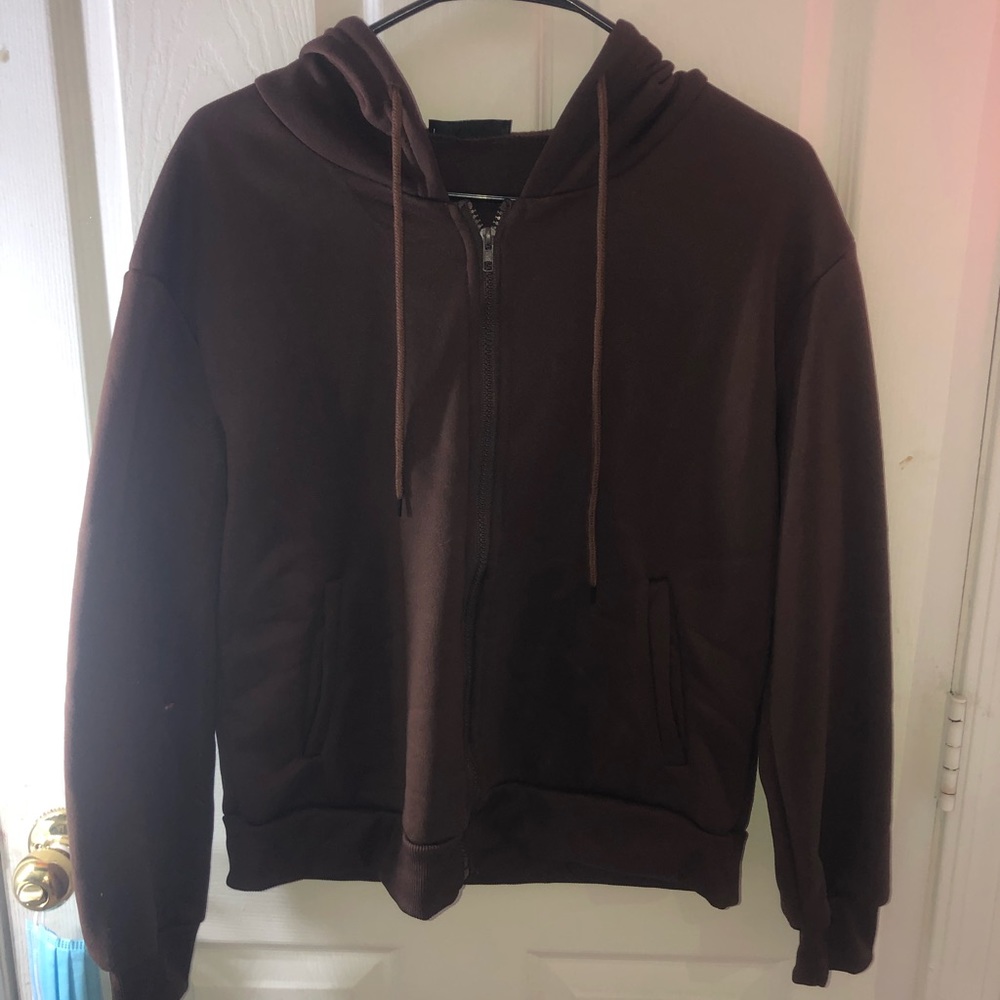 brown jacket